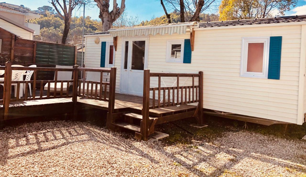 Camping Les Mimosas Hotel Pégomas Exterior foto