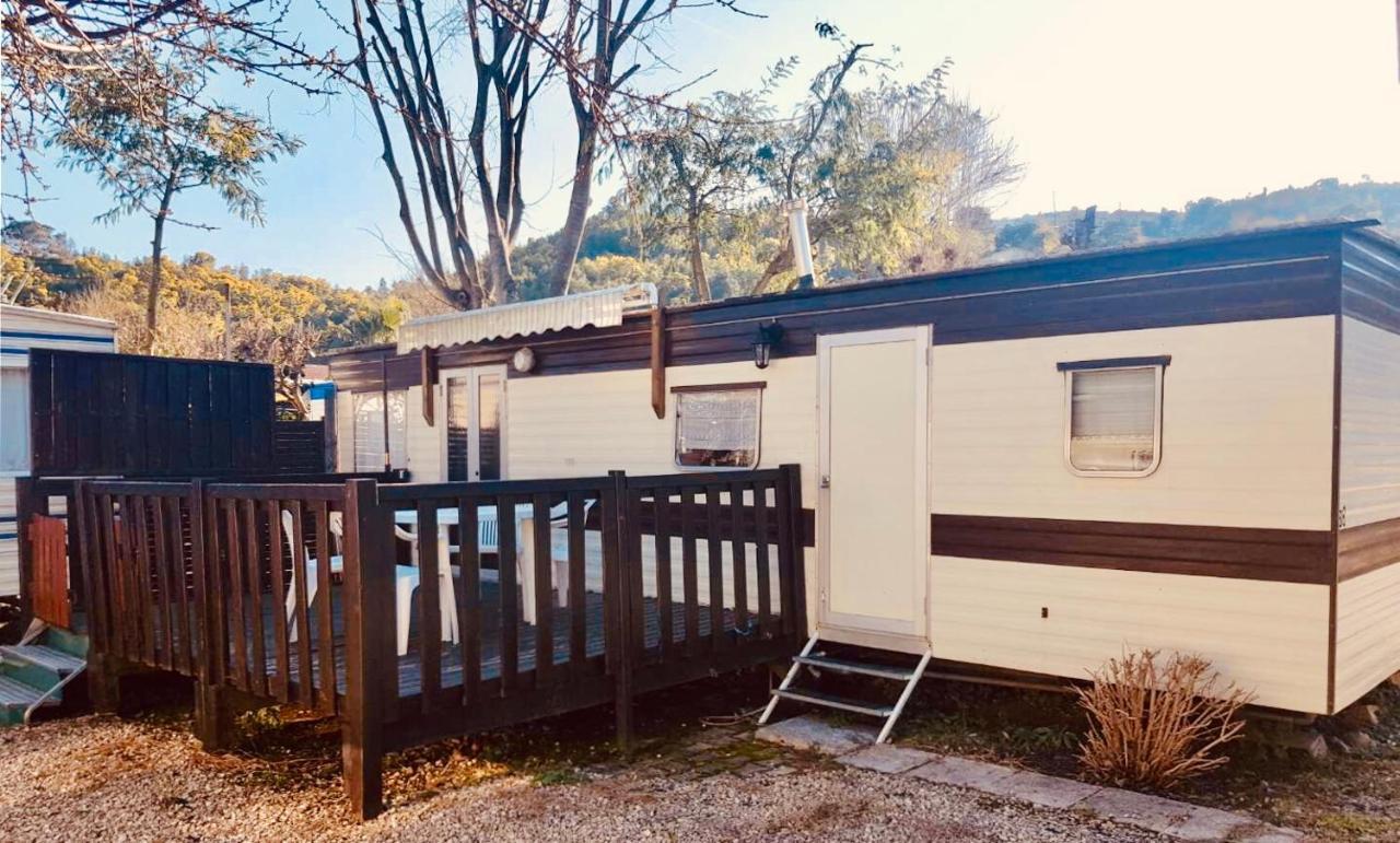 Camping Les Mimosas Hotel Pégomas Exterior foto